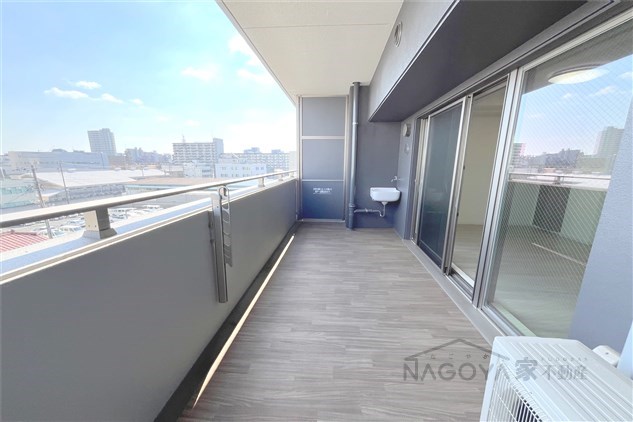 Alivis金山East ベランダ