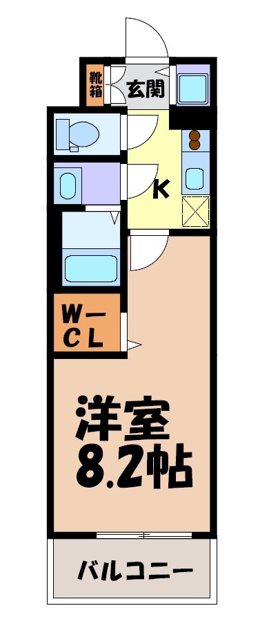 エスリード東別院ザ・セントレ 間取り図