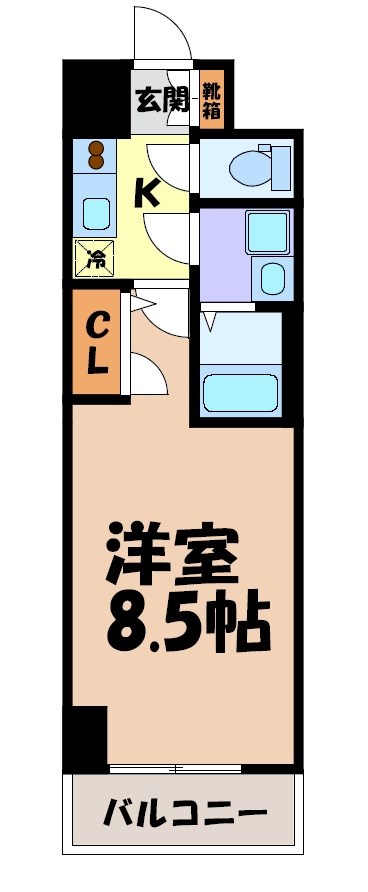 エスリード東別院ザ・セントレ 間取り図