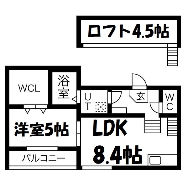 Maison Lafre 間取り図