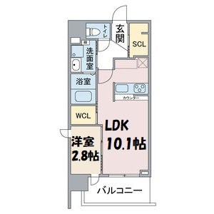 スリーアイランドタワー名駅太閤通 間取り図