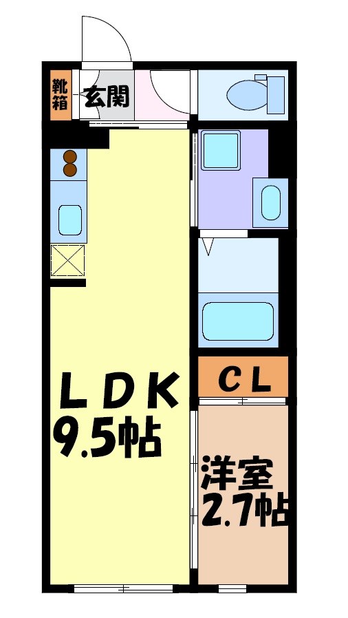 LUORE車道 間取り図