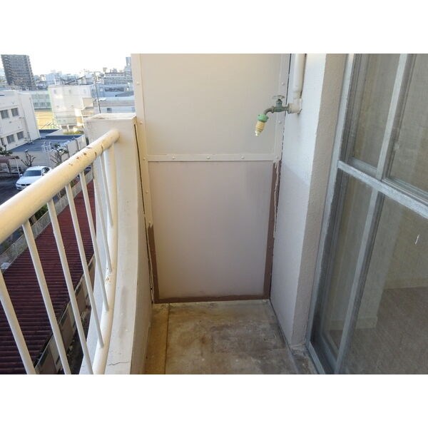 平和第２マンション ベランダ