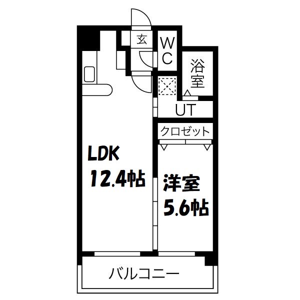 ドルチェ茶屋ヶ坂 間取り図