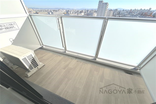 ルネフラッツ黒川Ⅱ ベランダ