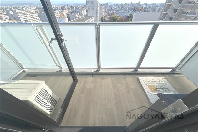 ルネフラッツ黒川Ⅱ ベランダ