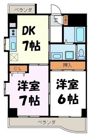 鈴木ビル 間取り図