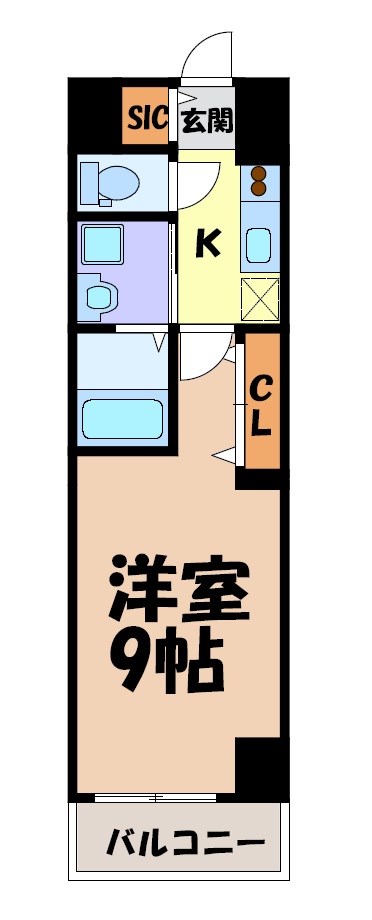 プレイズシード浄心 間取り図