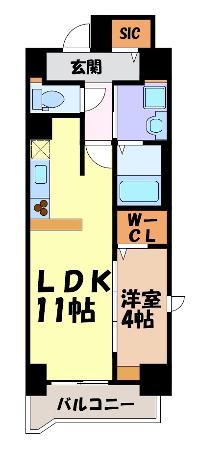 プレイズシード浄心 間取り図