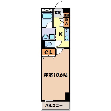 レジデンス上前津スクエア 間取り図