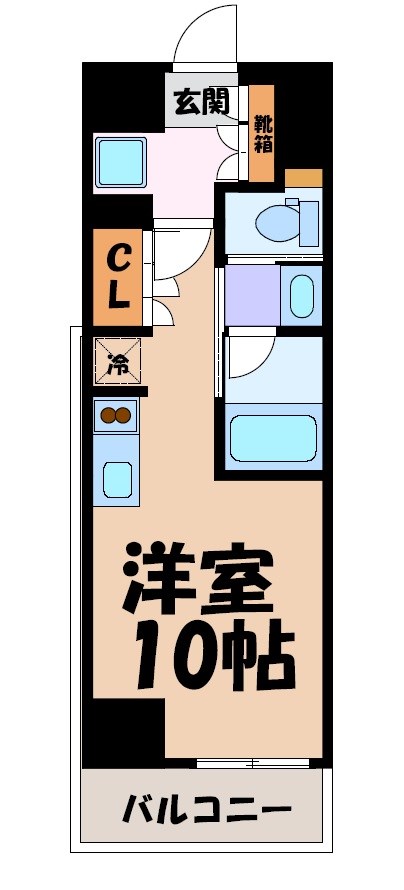 ザ・パークハビオ名古屋松原 間取り図