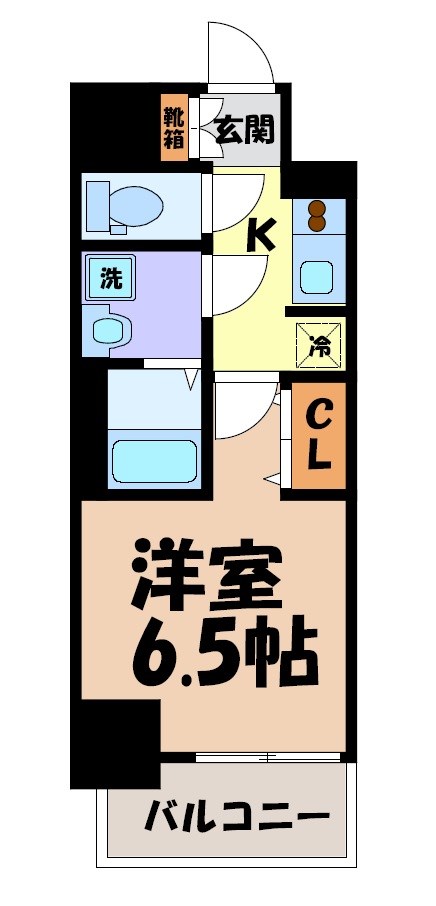 S-RESIDENCE今池arcana 間取り図