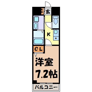 リベルテ北山 間取り図