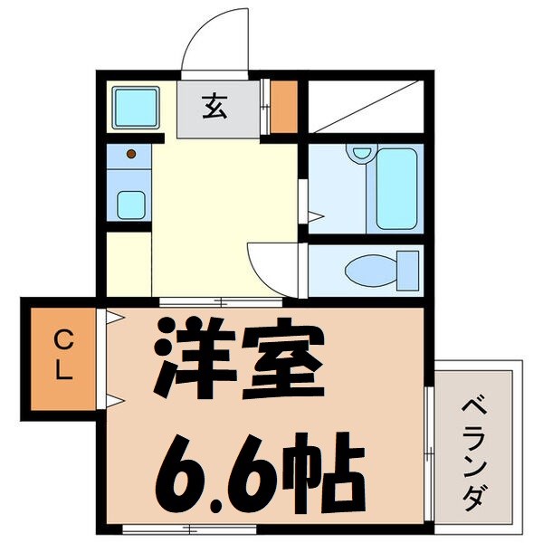 VILLAGE CHIYODA 間取り図