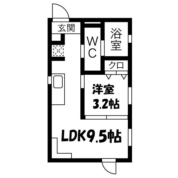 LeGioieささしまライブ駅２ 間取り図