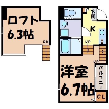 ESPACIO今池 間取り