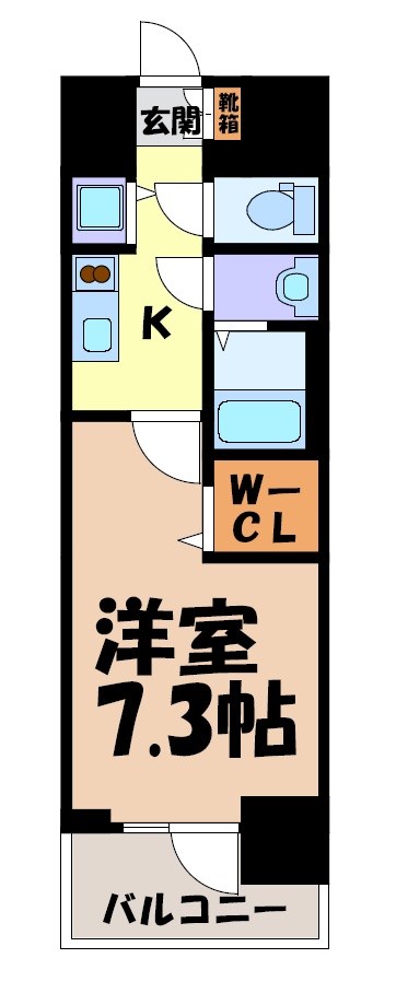 エスリード大曽根アヴェール 間取り図