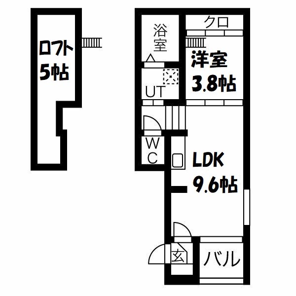 メゾンアヴェニール 間取り図