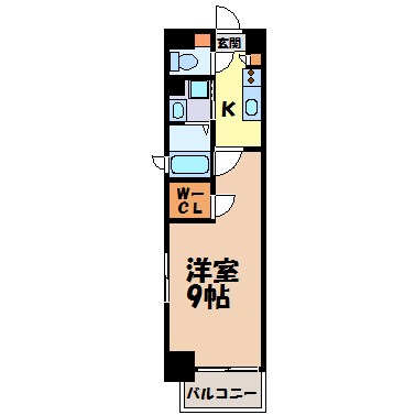 Casa Avenue Ikeshita 間取り図