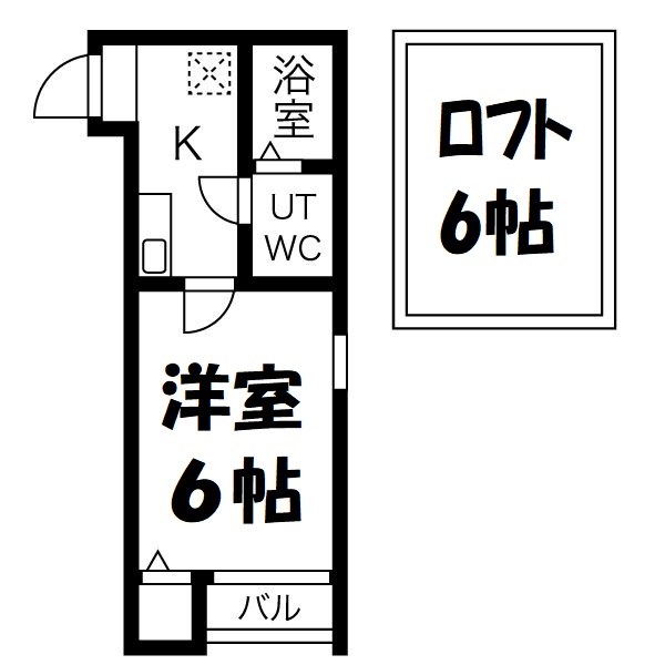 ベルメゾン尾頭橋 間取り図