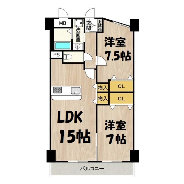 インプルーブ金山 間取り図