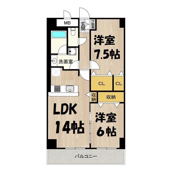 インプルーブ金山 間取り図