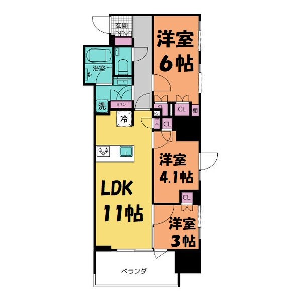 GRAN PASEO名古屋伏見 間取り図