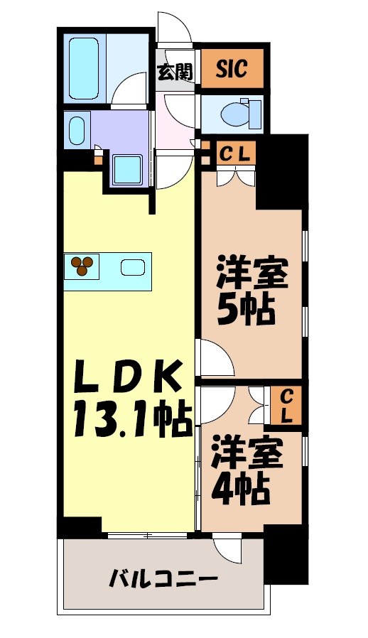 GRAN PASEO名古屋伏見 間取り