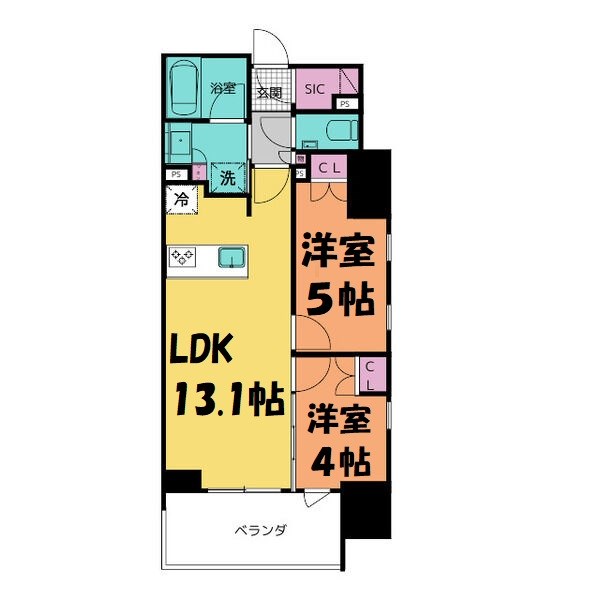 GRAN PASEO名古屋伏見 間取り図