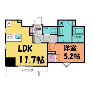 GRAN PASEO名古屋伏見 間取り図