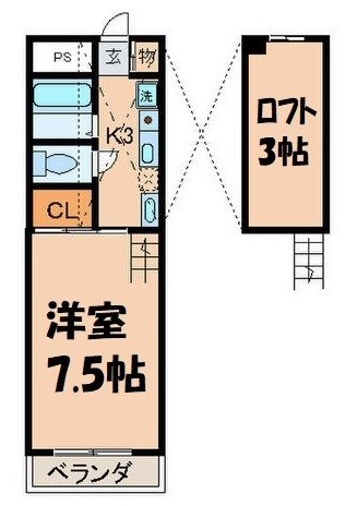 エスポワール本山 間取り図