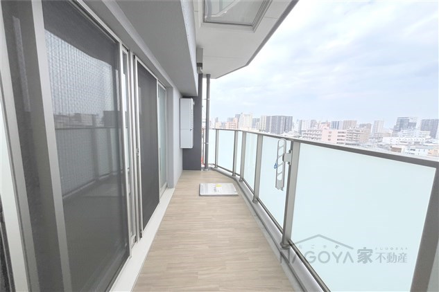 プレサンスロジェ車道駅前NORTH ベランダ