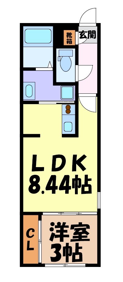 quador吹上VERT 間取り