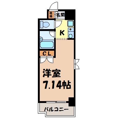 ブロンズ森島 間取り図