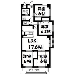 ラシエールR&amp;amp;I 間取り図