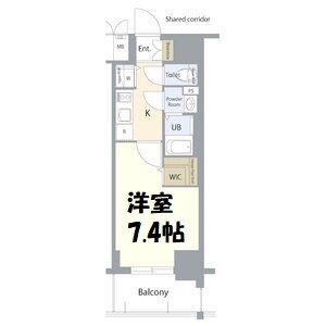 エスリード栄エステージ 間取り図