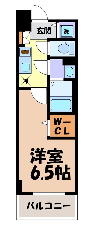 エスリード栄エステージ 間取り図