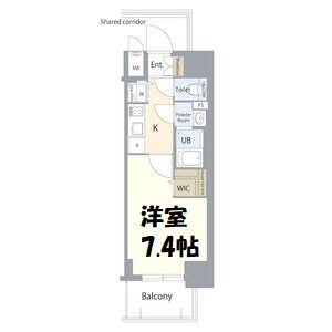 エスリード栄エステージ 間取り図