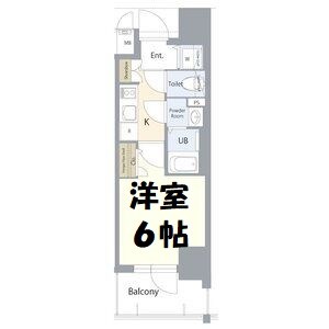 エスリード栄エステージ 間取り図