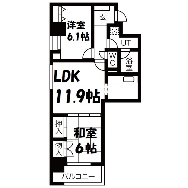 グランステート丸の内 間取り図