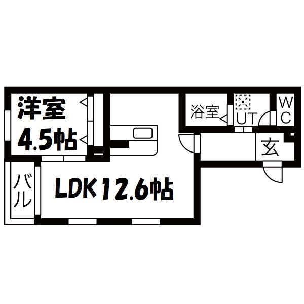 Lien Kurokawa 間取り図