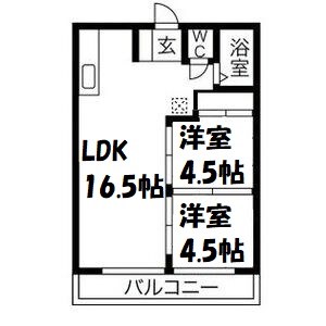 万長ビル 間取り図