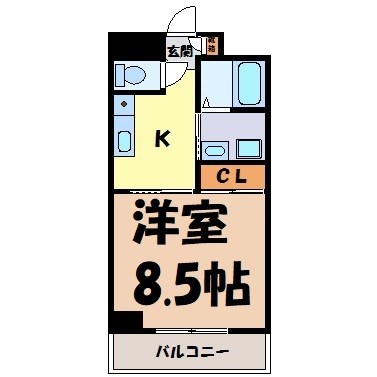 ライジングヴィラ葵 間取り図