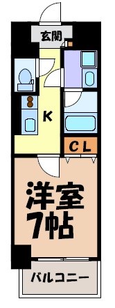 ドゥナーレ内浜町 間取り図