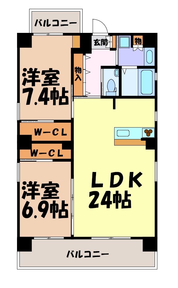 THE　GD　One 間取り図