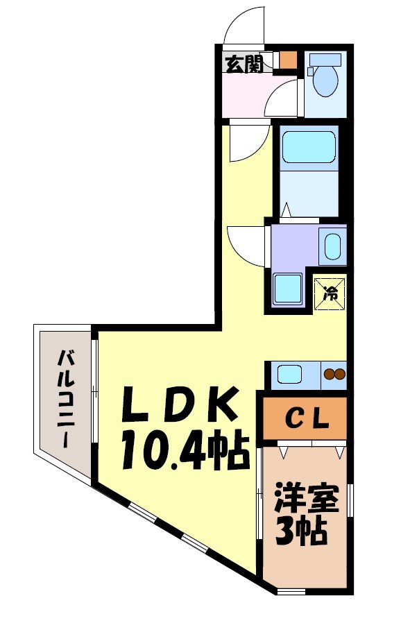 Cherim Luce 新瑞橋 間取り図