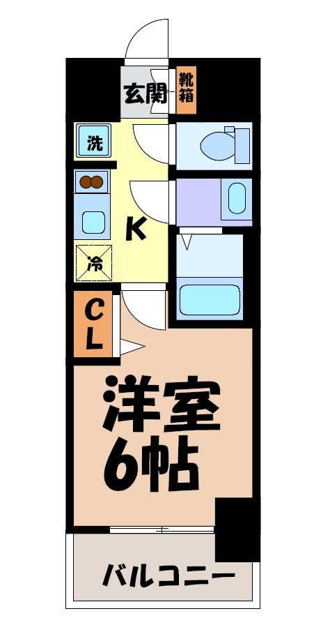 プレサンス東別院セレニス 間取り