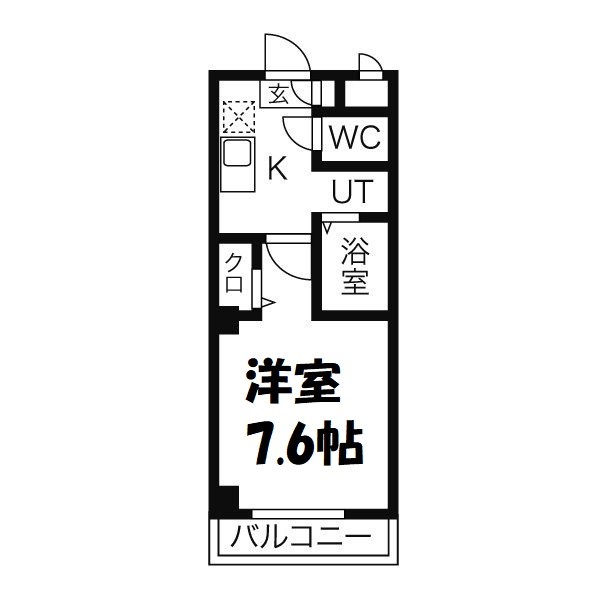 アミュズマン亀城 間取り図