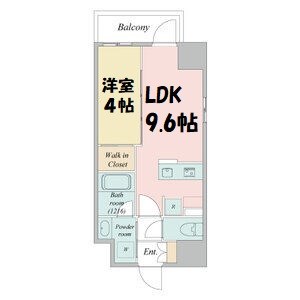 ブランシエスタ金山北 間取り図