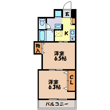 プレステージ名古屋 間取り図